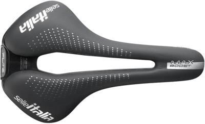 Selle Italia Max Flite Boost TI 316 Gel Superflow L3 Zadel - Zwart Selle Italia Max Flite Boost TI 316 Gel Superflow L3 Zadel - Zwart