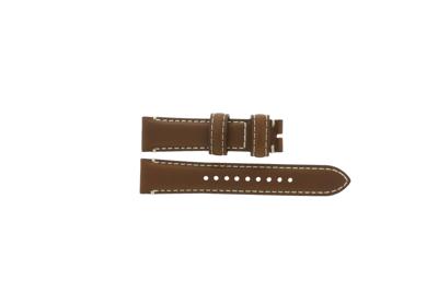 Horlogeband Burberry BU7817 Leder Bruin 20mm