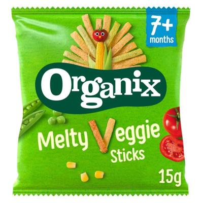 Veggie groente sticks 7 maanden bio 15 Gram Veggie groente sticks 7 maanden bio 15 Gram