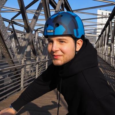 Melon helm urban active frozen lake xl-2xl