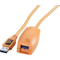 Tether Tools TetherPro USB 3.0 Actieve Verlengkabel 5m Oranje - thumbnail