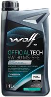 Wolf motorolie "officialtech ms-sfe". motoroil 5w30 1l off.tech ms-sfe - thumbnail