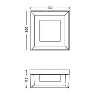 Philips Hue White and Color ambiance Econic buitenwandlamp - thumbnail