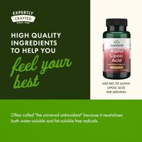 Ultra Alpha Lipoic Acid 600mg | Swanson | 60ct - thumbnail