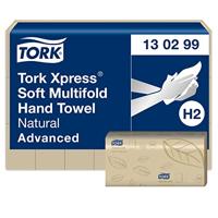 TORK 130299 Xpress Multifold Papieren handdoeken Wit 21 stuk(s) - thumbnail