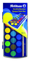 Pelikan verfdoos plakkaatverf Paintbox 22 napjes - thumbnail