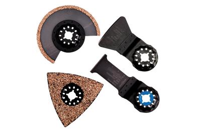 Metabo Accessoires Multitool toebehoren tegelset (4-delig) - 626419000