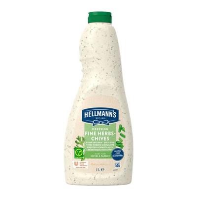 Hellmann's - Dressing Fijne Kruiden-Bieslook - 1ltr