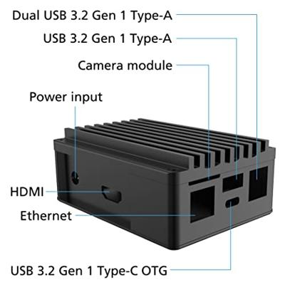 Akasa Skyline Pro Small Form Factor (SFF) Zwart - thumbnail