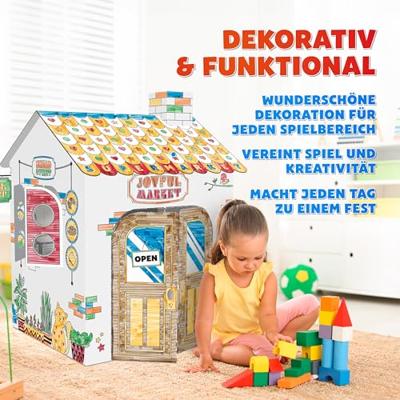 Speeltent bouw je eigen supermarkt