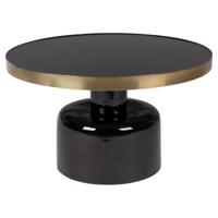 Zuiver Ronde Salontafel 'Glam' 60cm, kleur Zwart - thumbnail
