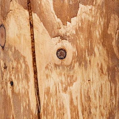 Brilliant Houten schemerlampJimena hout met witte kap - 93117/35