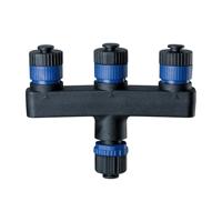 Paulmann 93929 93929 Verlichtingssysteem Plug&Shine 3-voudige verdeler Zwart - thumbnail