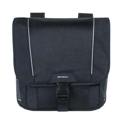 Dubbele fietstas Basil Sport Design 32 liter 35 x 15 x 43 cm - zwart - thumbnail
