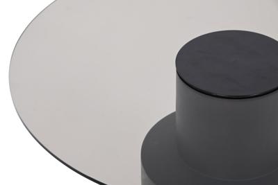 Hoofdtafel DKD Home Decor Kristal Mangohout 80 x 80 x 40 cm