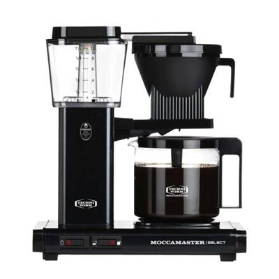 Moccamaster KBG SELECT Koffiefilter apparaat Zwart - thumbnail
