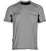 Stanno 429001 Bergamo Referee Shirt k.m. - Grey-Black - XXL Stanno 429001 Bergamo Referee Shirt k.m. - Grey-Black - XXL