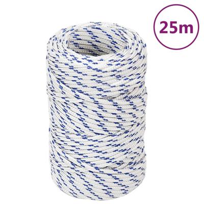 Boottouw 2 mm 25 m polypropeen wit