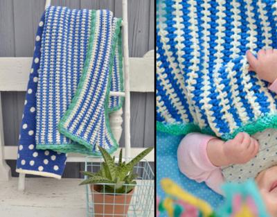 Haakpatroon byClaire Strependeken Blauw-Wit