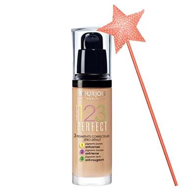 Bourjois 123 Perfect Flawless Complexion 16Hrs 53 Beige Clair Foundation 30 ml Dames - thumbnail