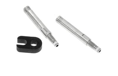 Challenge Alloy Ventielverlenger 41,5mm - Zilver Challenge Alloy Ventielverlenger 41,5mm - Zilver