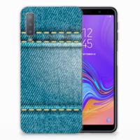 Samsung Galaxy A7 (2018) | Sillicone Back Cover | Jeans - thumbnail