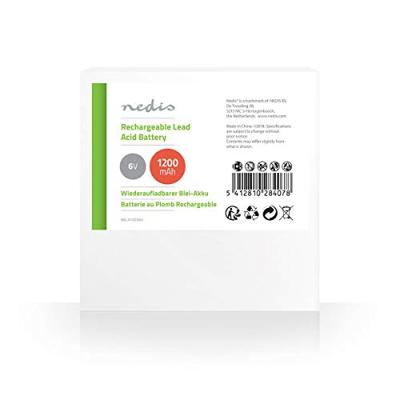 Nedis Oplaadbare Loodaccu | Lead-Acid | 6 V | 1200 mAh | 1 stuks - BALA12006V BALA12006V