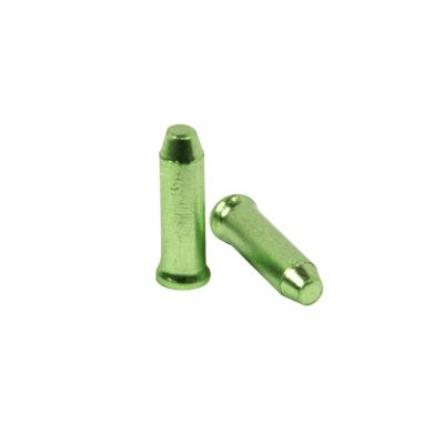 Elvedes antirafeldopjes 2,3mm aluminium groen (10st)