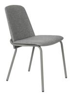 Zuiver Eetkamerstoel 'Clip' Stof, kleur Grijs - thumbnail