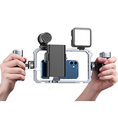 Ulanzi Smartphone Rig met handgrepen - Metaal - thumbnail