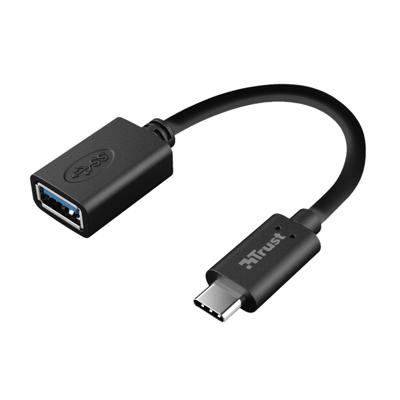 Trust USB 2.0 Adapter [1x USB-C stekker - 1x USB 3.2 Gen 1 bus B (USB 3.0)] ADATTATORI 9.00 cm