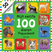 Mijn eerste 100 dieren flapjesboek (Hardback) - thumbnail