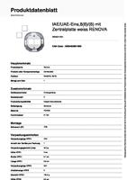 ELSO IAE/UAE-inzet WDE011701 8(8)/(8) w Renova 1 stuk(s) - thumbnail