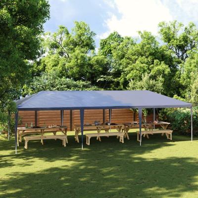 Partytent 4x9 m blauw Partytent 4x9 m blauw