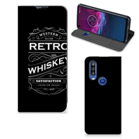 Motorola One Action Flip Style Cover Whiskey - thumbnail