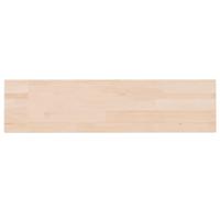 Plank 80x20x1,5 cm onbehandeld massief eikenhout - thumbnail