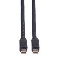 ROLINE DisplayPort kabel, Mini DP M - Mini DP M, zwart, 2 m - thumbnail