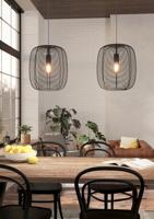 Eglo 2-lichts hanglampRinroe design zwart - 43966 - thumbnail