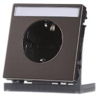 Merten MEG2302-6052 Wandcontactdoos System Design Mokka 1 stuk(s) - thumbnail