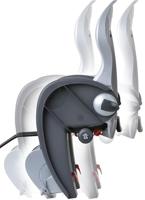 Polisport kinderzitje achter wallaby-evo deluxe donkergrijs/zilver met framemontage (ff) - thumbnail