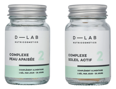 D-Lab Nutricosmetics - D-Lab Total Brightness Duo Capsules Set 2 stuk Serum 2 pc