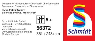 Dinosaurussen - met toevoeging (Figurines van Dinosaurs) - 60 pc's - Schmidt Spiele