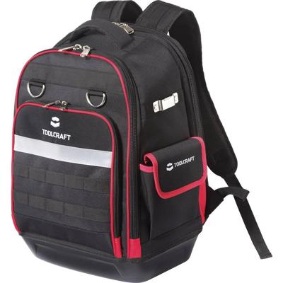 TOOLCRAFT TO-10207233 Gereedschapsrugzak (zonder inhoud) Professioneel (b x h x d) 35 x 45 x 23 cm