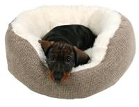 Trixie 37041 Bett Yuma, ø 45 cm, braun/wollweiß - thumbnail