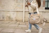 Luiertas Genève II BEABA beige, bedrukt - thumbnail