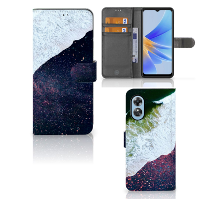 OPPO A17 | Book Case | Sea in Space