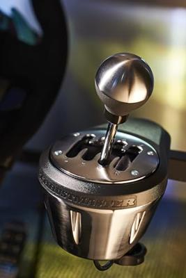 Thrustmaster th8a add-on gaming shifter (zwart/zilver, pc, ps5, ps4, xbox series x|s, xbox one)