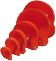 Südpfalzwerkstatt trechter set funnel set orange 6pcs. - thumbnail