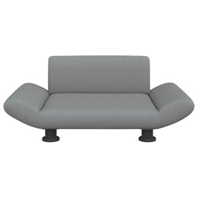 Hondenmand 70x45x28 cm stof lichtgrijs Hondenmand 70x45x28 cm stof lichtgrijs