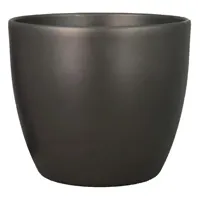 Floran pot boule d7.5xh6cm antraciet mat - thumbnail